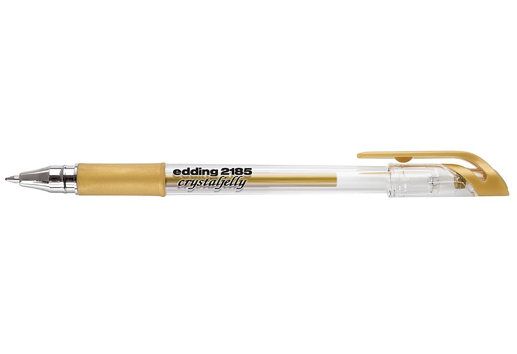 Edding 2185, Długopis żelowy, Złoto, Złoto, Metaliczny, Zdjęcie produktu 