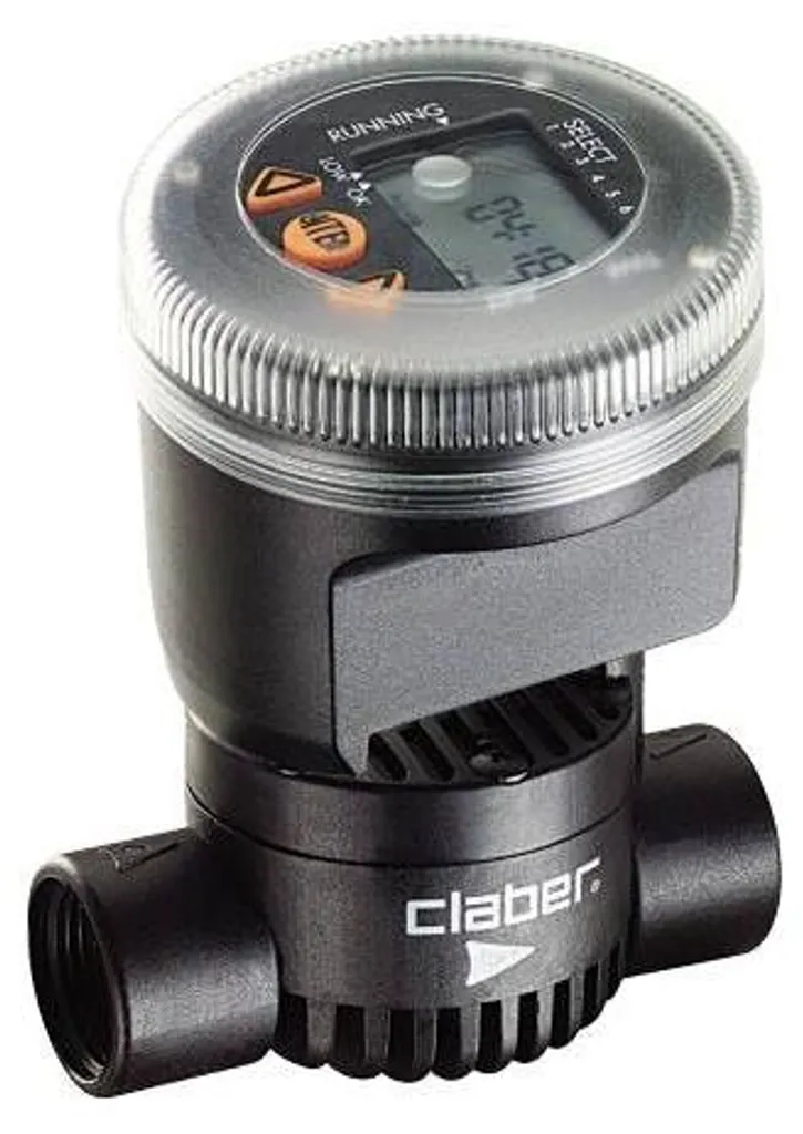 Solution arrosage en zone isolée : électrovanne programmable Claber 90928