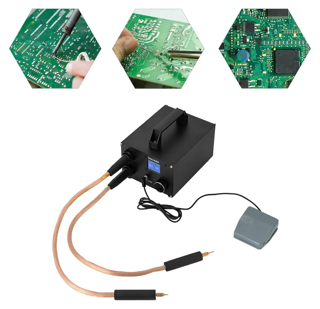 Machine à souder 12V 1400A avec écran LCD intelligent - Modèle Black S - 5