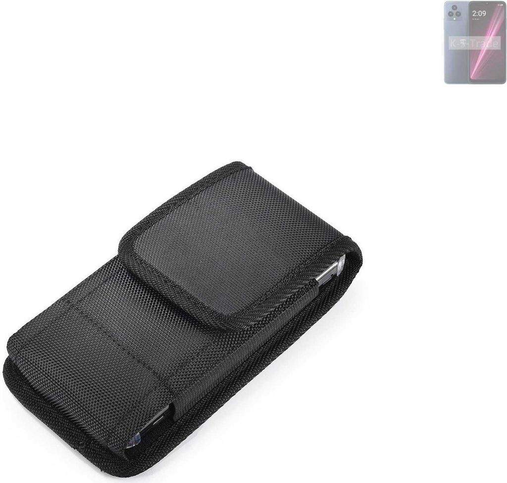 Holster Gürteltasche kompatibel mit T-Mobile REVVL 6 Holster Gürtel Tasche wasserabweisend Handy Hülle Schutz Hülle Outdoor schwarz K-S-Trade