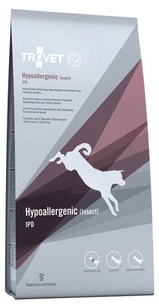 TROVET Hypoallergenic Insect IPD - dry dog food - 10kg Obrázek produktu 