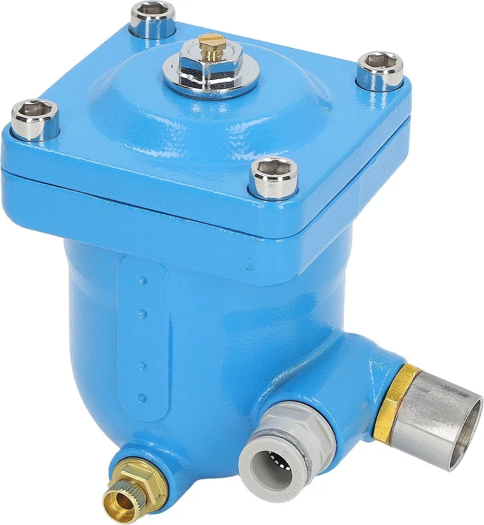 Drainage automatique pneumatique pour système d'air comprimé sans eau