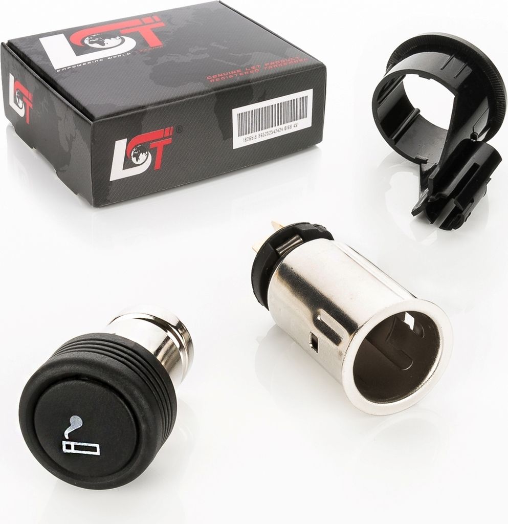 Zigarettenanzünder Steckdose Buchse Heizfeder schwarz 12V für FORD TRANSIT FOCUS