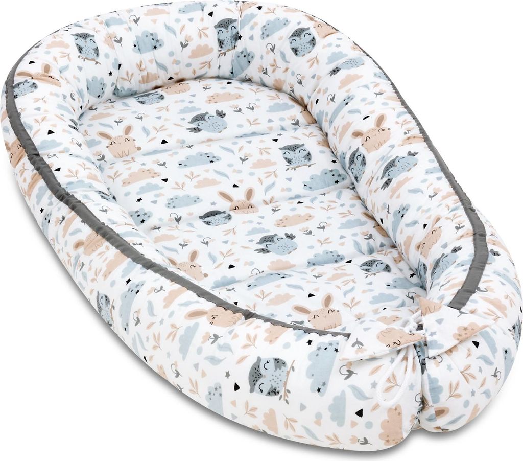 JUKKI® BabyNestchen XXL 120x65cm bis zu 18 Monaten  2seitig Produktbild 4