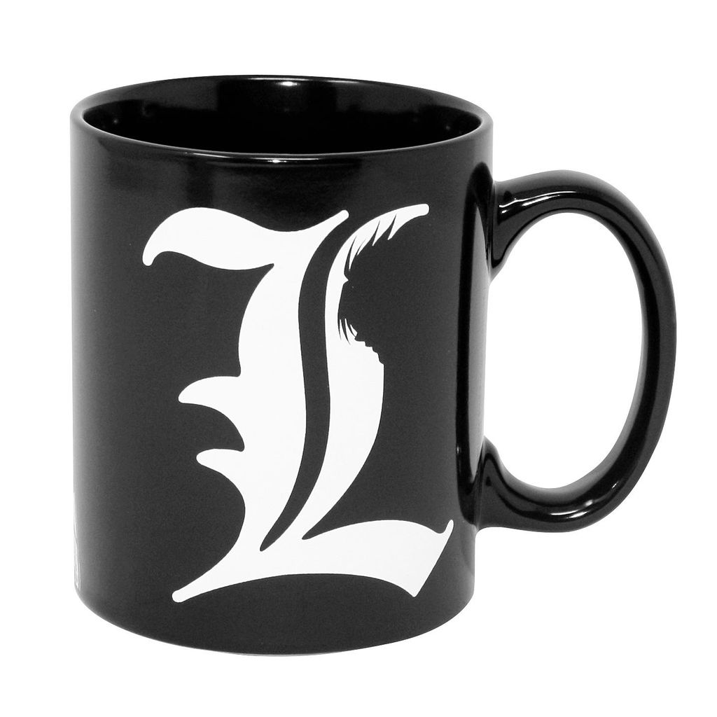 Tazza in Vetroceramica Death Note - L & Rules (320 ml) Immagine del prodotto 
