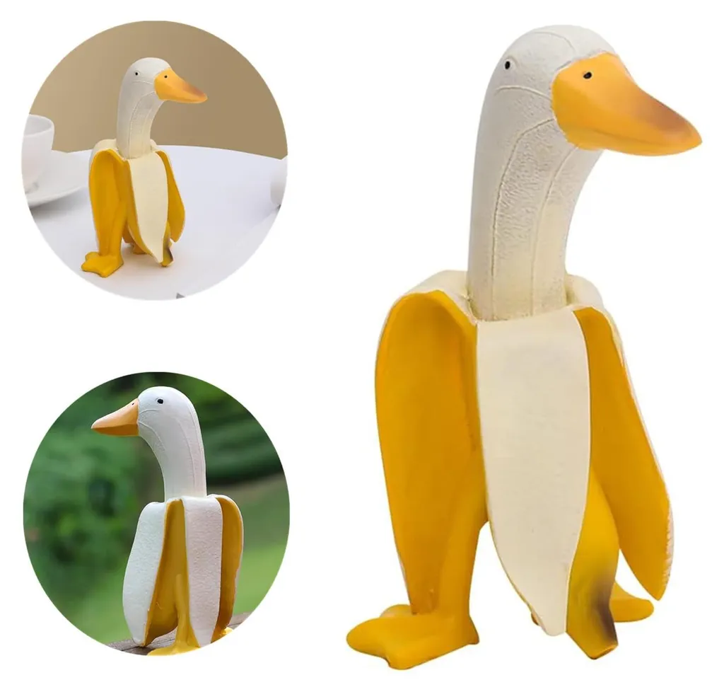 Décoration de jardin canard banane pour embellir votre terrasse et parc