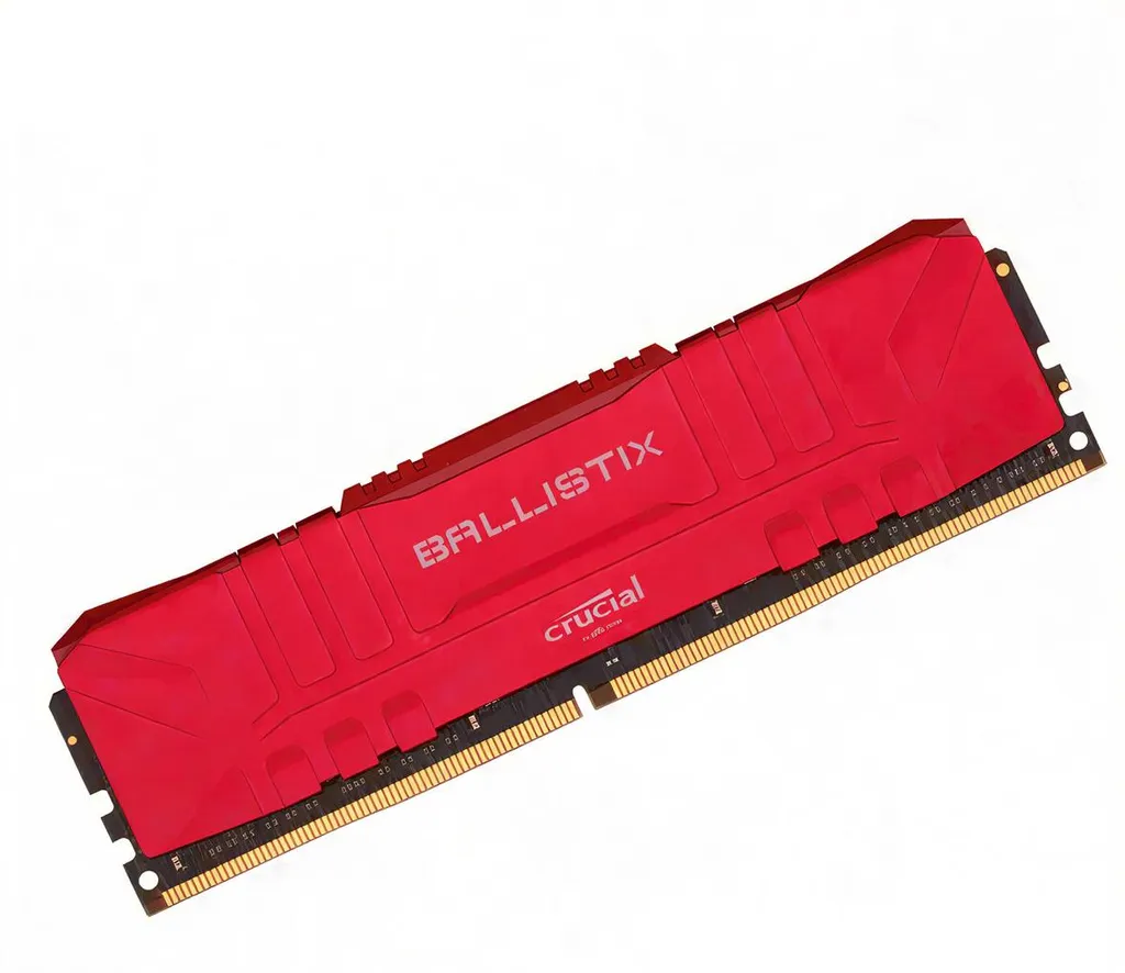 Mémoire RAM DDR4 8 Go Crucial Ballistix CL15 Latence Faible Rouge Design