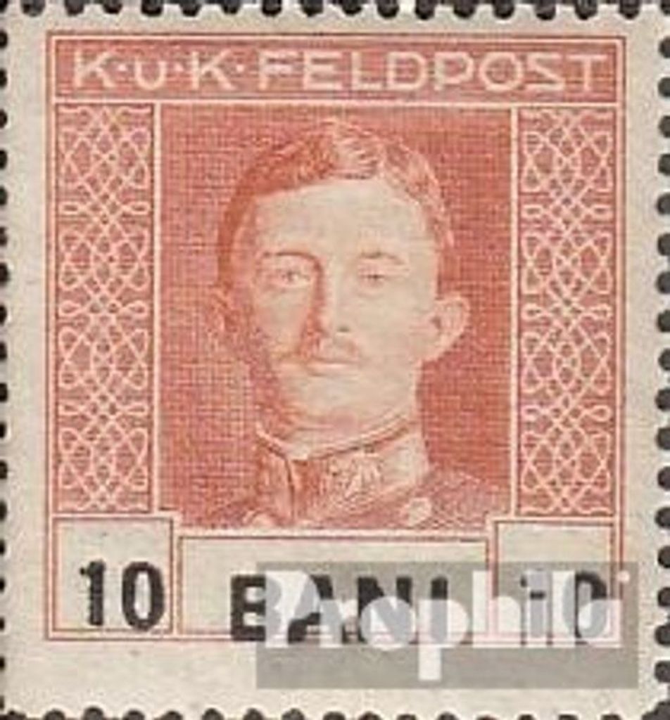 Briefmarken Österr.-Feldpost Rumänien 1918 Mi 21 gestempelt Karl I.