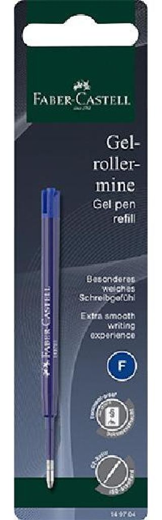 FABER-CASTELL Gelrollermine G2 0,4 blau BK