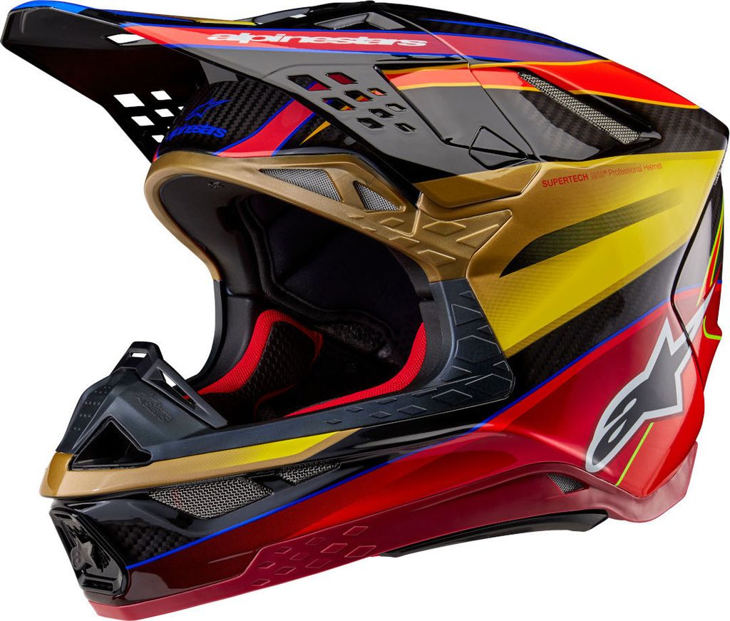 Alpinestars Supertech S-M10 Era 2024 Motocross Helm, bunt, XL (61/62)
