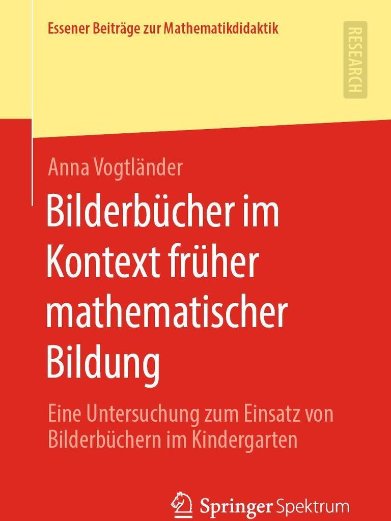 Bilderbücher im Kontext früher mathematischer Bildung