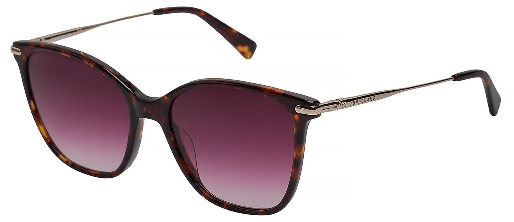 Longchamp Damen-Sonnenbrille im Cat-Eye-Stil aus Acetat Produktbild 