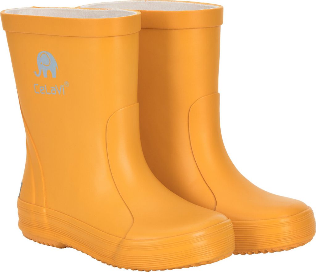 Celavi Basic Wellies Solid Stiefel Gelb EU 29 Jungen,Mädchen Gelb EU 29