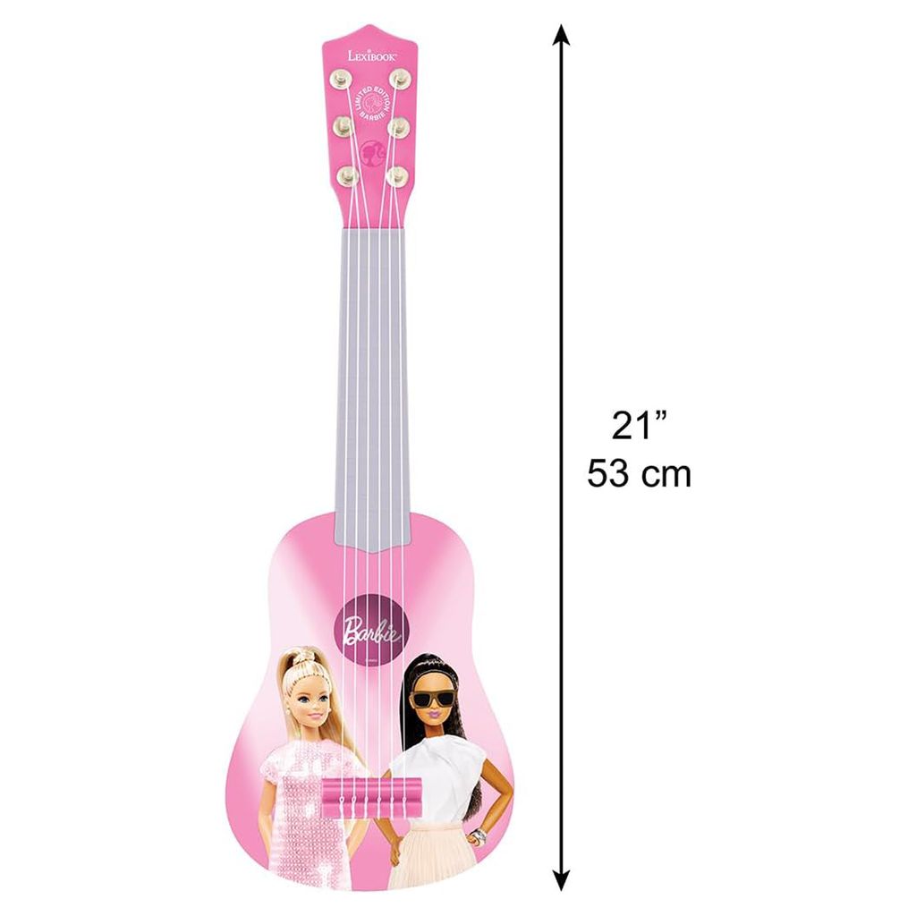 Lexibook Moje první kytara 21" Barbie Obrázek produktu 2