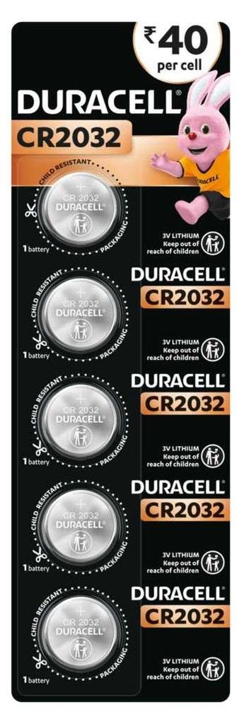 Duracell Batterie Procell - CR2032 Intense Lithium  5er Immagine del prodotto 