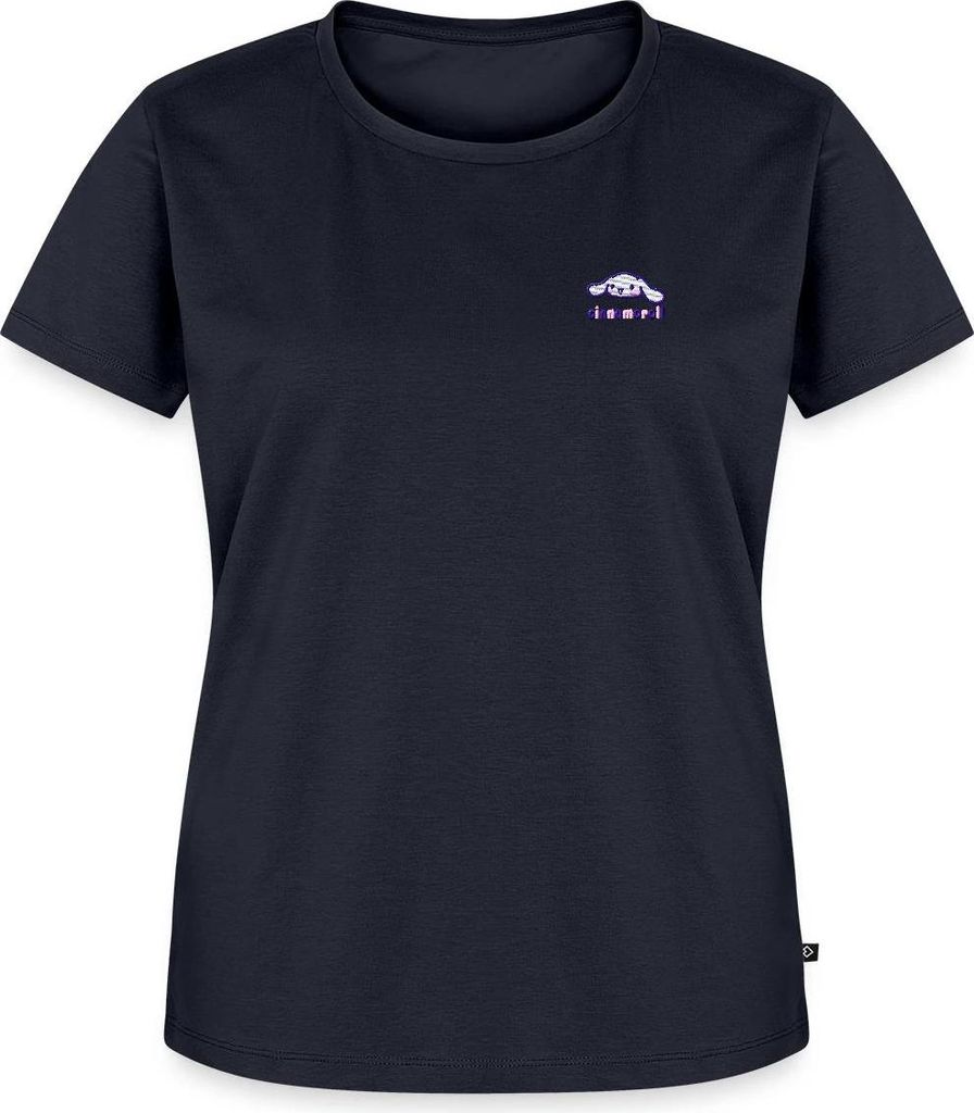 Spreadshirt Cinnamoroll Stick Portrait Frauen Premium T-Shirt, 3XL, Navy
