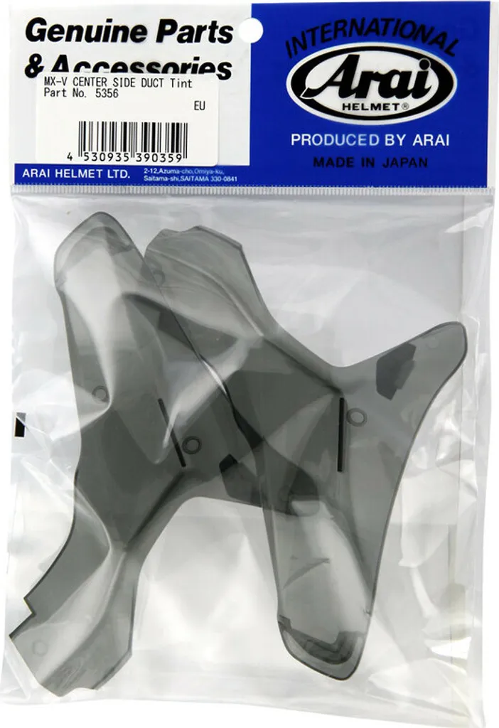 Cache Central Latéral Arrière de Rechange Arai MX-V Finition Tint Durable - 2