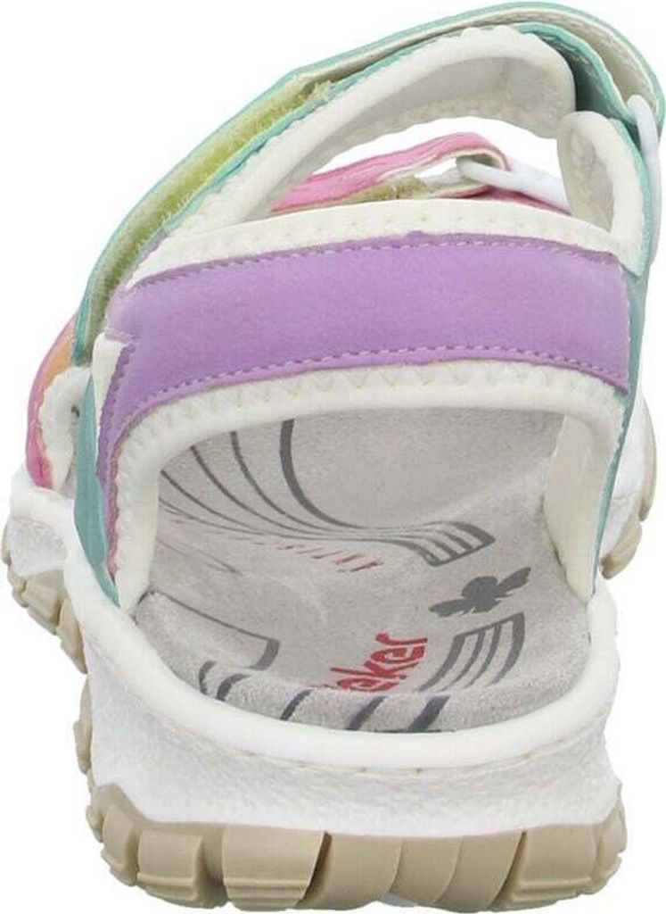 Rieker Damen Sandale bunt Trekking Outdoor gepolstert Produktbild 43