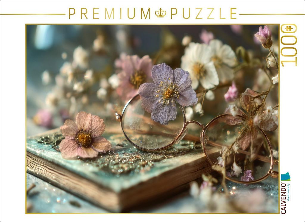 CALVENDO Puzzle Ein Motiv aus dem Kalender Zeitgeflüster | 1000 Teile Lege-Größe 64x48cm Foto-Puzzle für glückliche Stunden