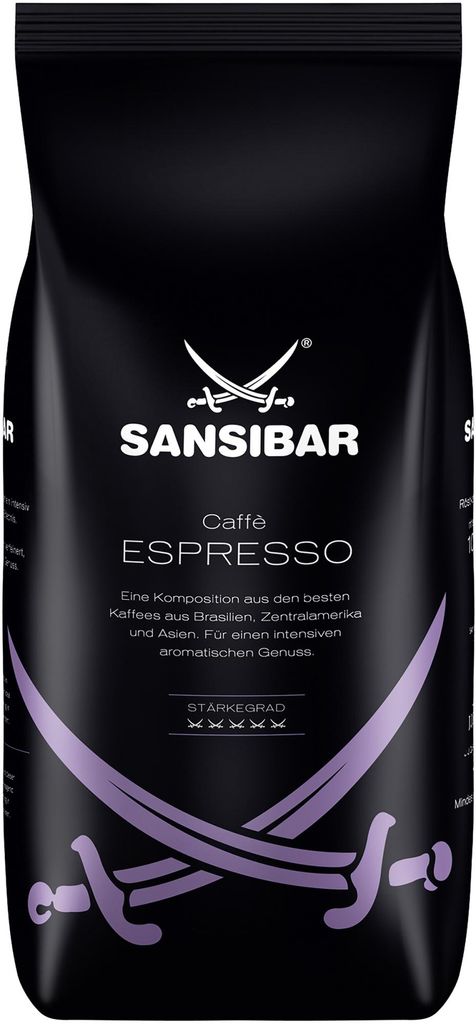 Sansibar CAFFÈ ESPRESSO, 1000g Bohnen Produktbild 