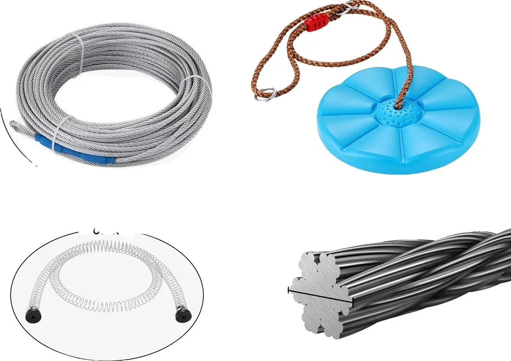 Tyrolienne Sécurisée pour Jardin 500 lb - Kit avec Harnais Anti-Chute