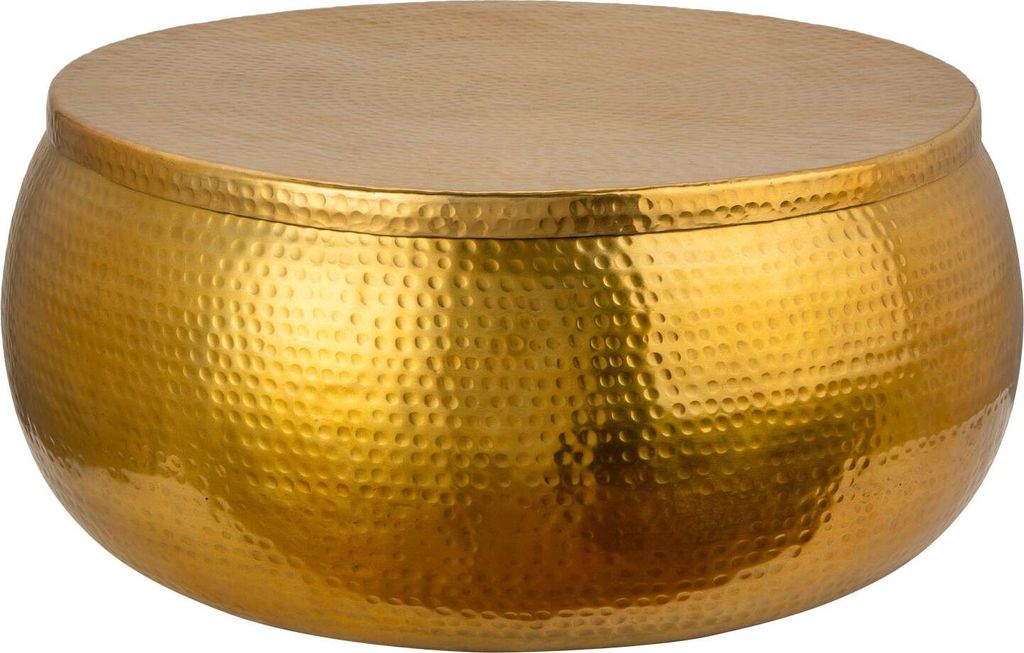 Couchtisch 70cm Gold Design Tisch Modern Wohnzimmer JETZT Produktbild 