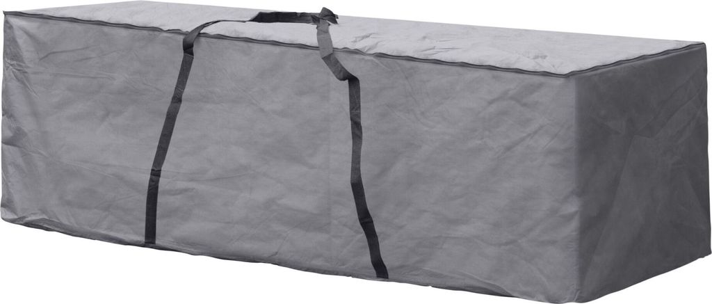 Schutzhülle Für Gartenmöbel-Auflagen - Anthrazit Polyester 130x32x52cm