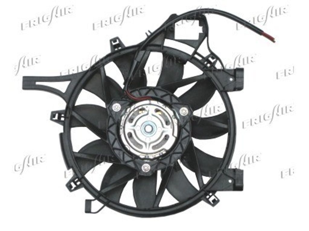 FRIGAIR 0507.2012 Lüfter Motorkühlung Kühlerlüfter für OPEL Corsa C Schrägheck (X01) Wasserkühler Ø315mm