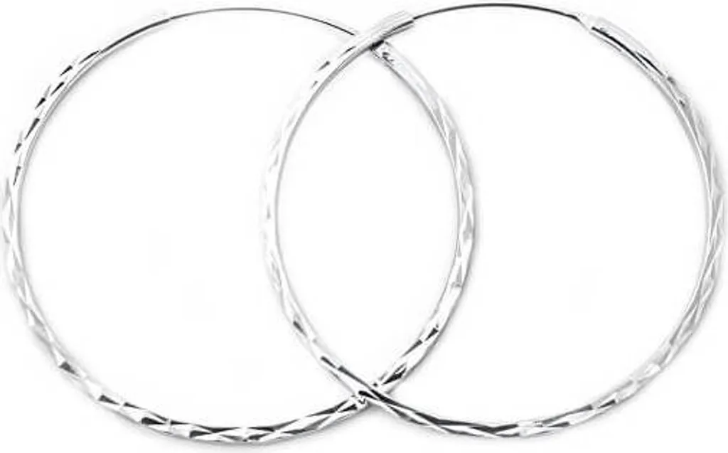 Orecchini Cerchi Grandi Argento 925 AGUC2439/SCS - Lusso Quotidiano