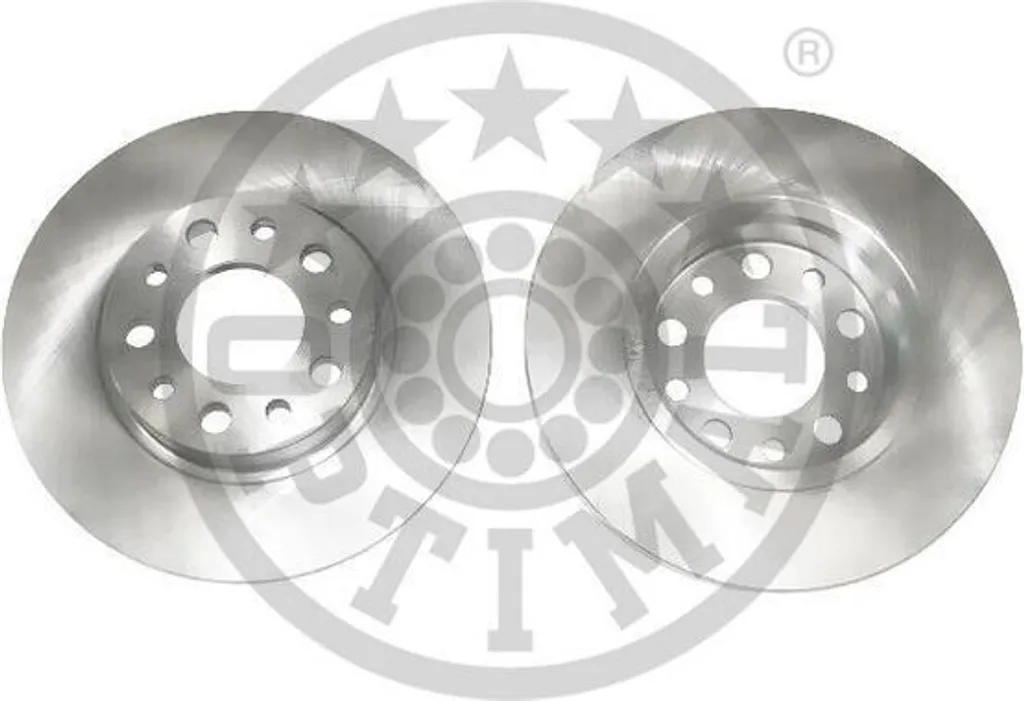 Paire de Disques de Frein Arrière 278mm pour FIAT 500X Série 334 43.5mm