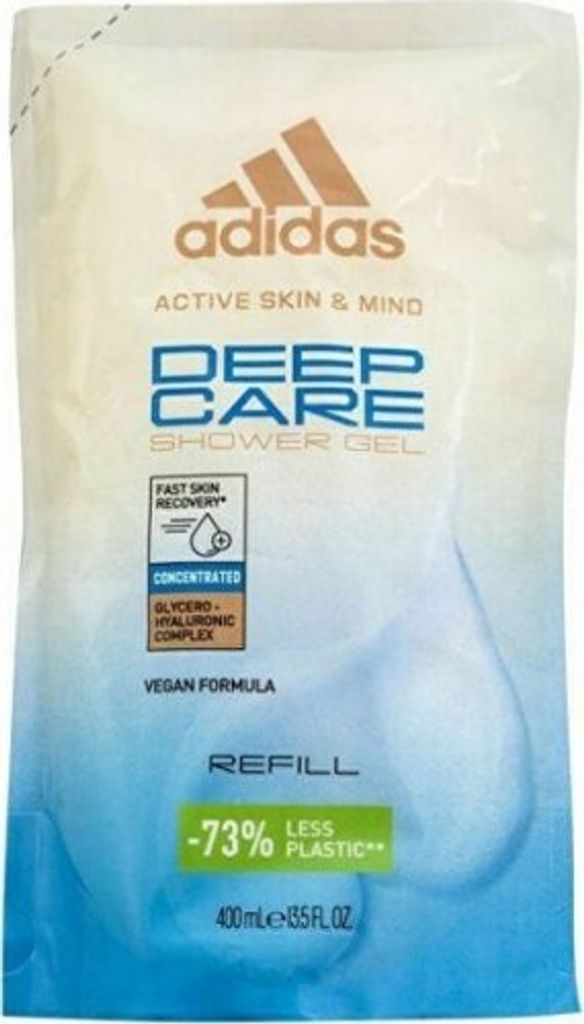 Adidas Deep Care Shower Gel Reffil 400 ml