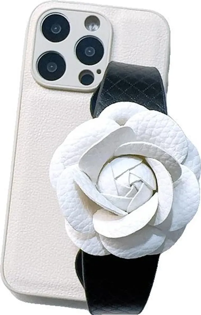 Protection smartphone camélia 3D idéale pour un usage quotidien élégant