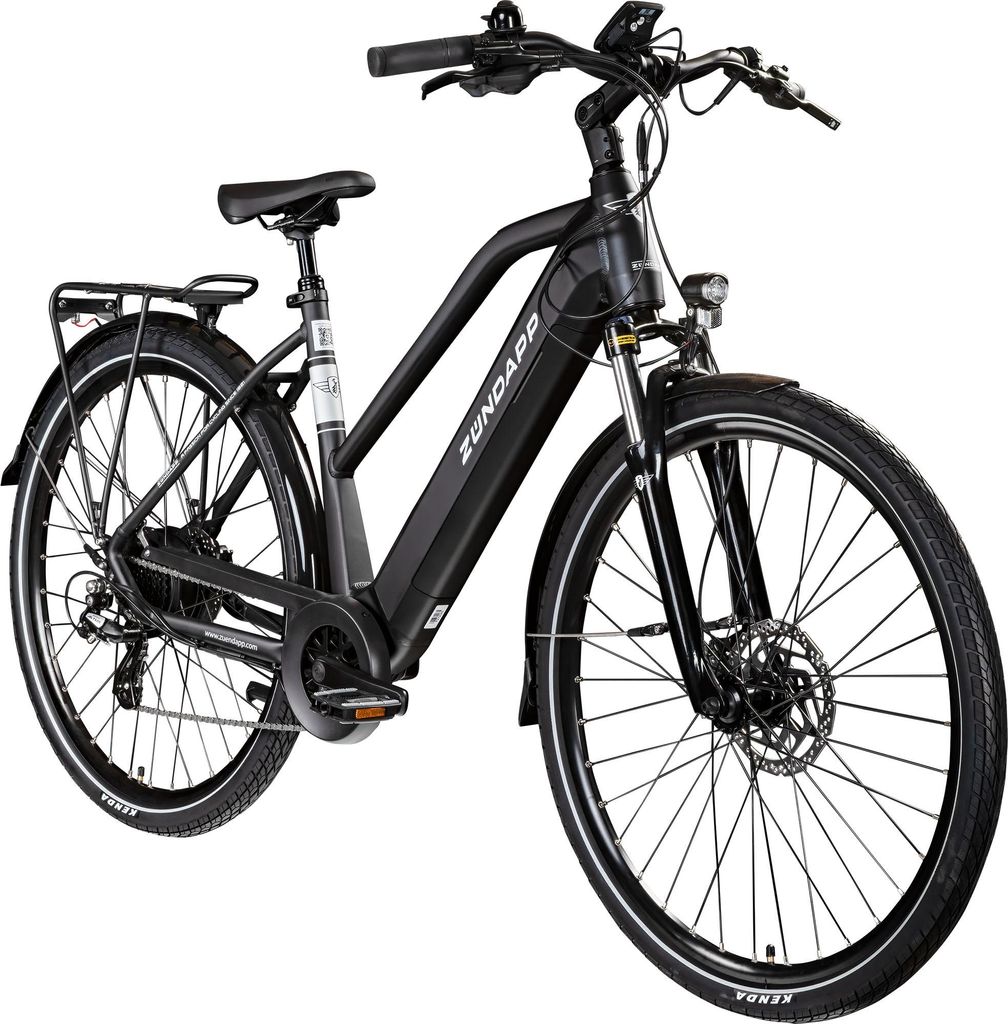 Zündapp Z810 E Bike Trekkingrad 28 Zoll 550 Wh schwarz