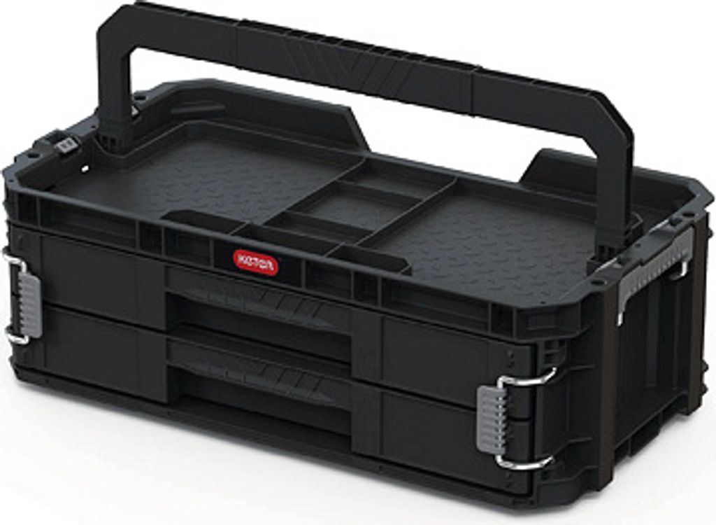 Keter skrzynka organizer z 2 szufladami connect Produktbild 