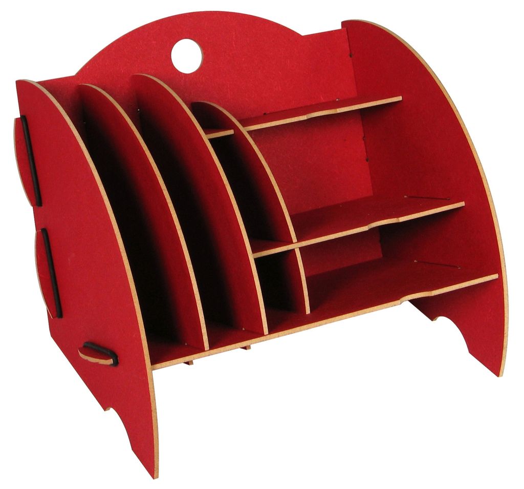Mini Organizer rot, Höhe 20 cm Produktbild 