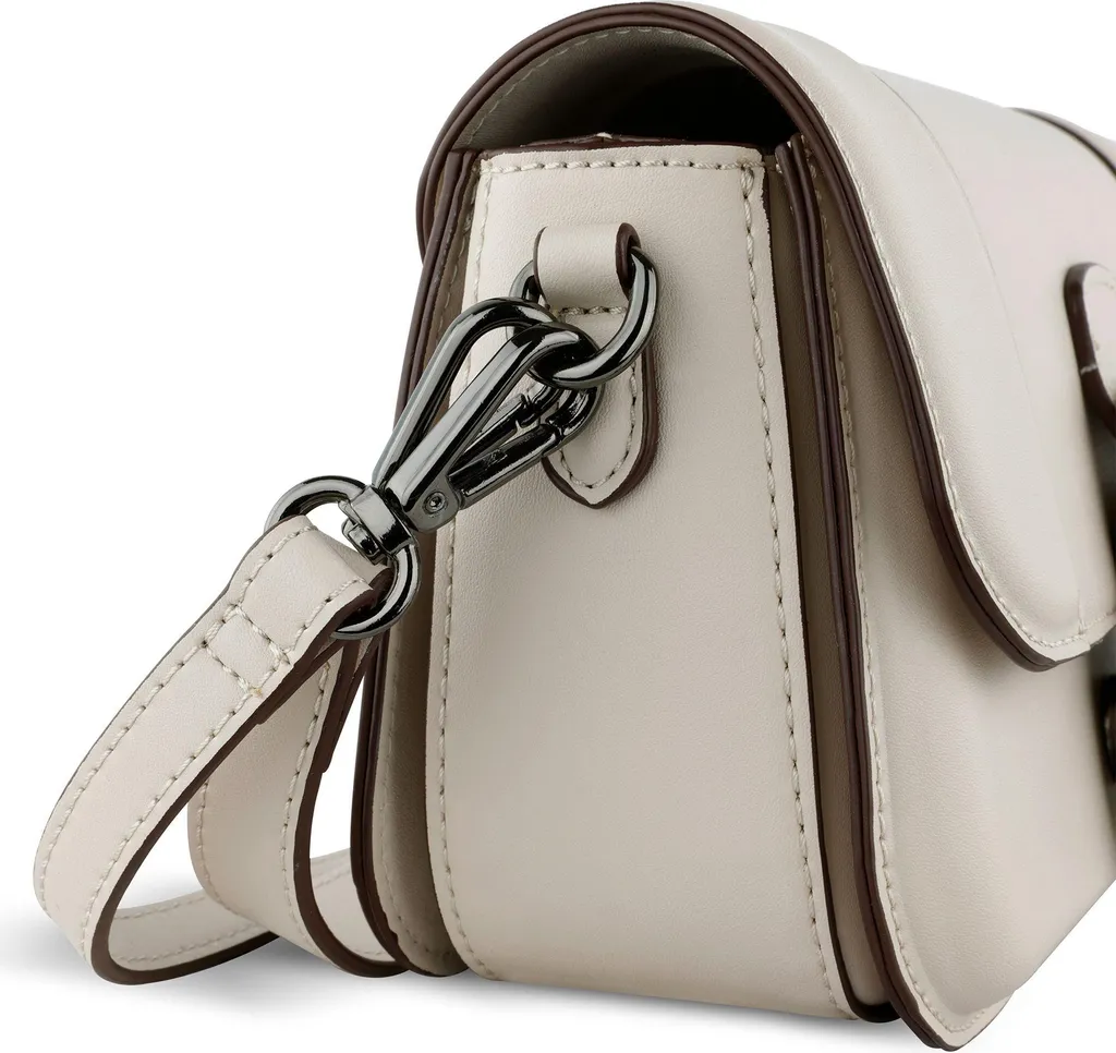 Borsa Bugatti Zita Beige - Tracolla Donna in Eco-Pelle di Qualità - 6