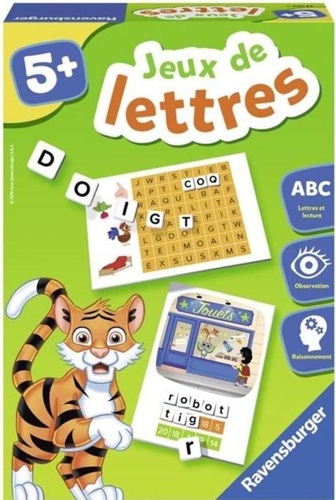 Jeu de Lettres Ravensburger, Jeu Educatif, Initiation à la Image du produit 