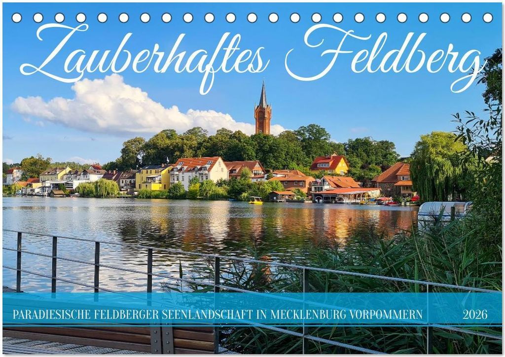 Zauberhaftes Feldberg (Tischkalender 2026 DIN A5 quer), CALVENDO Monatskalender