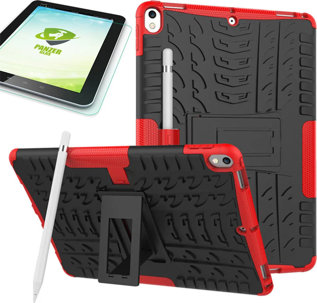 Cover iPad Pro 10.5 Outdoor Red: Protezione Estrema per Viaggi e Trekking