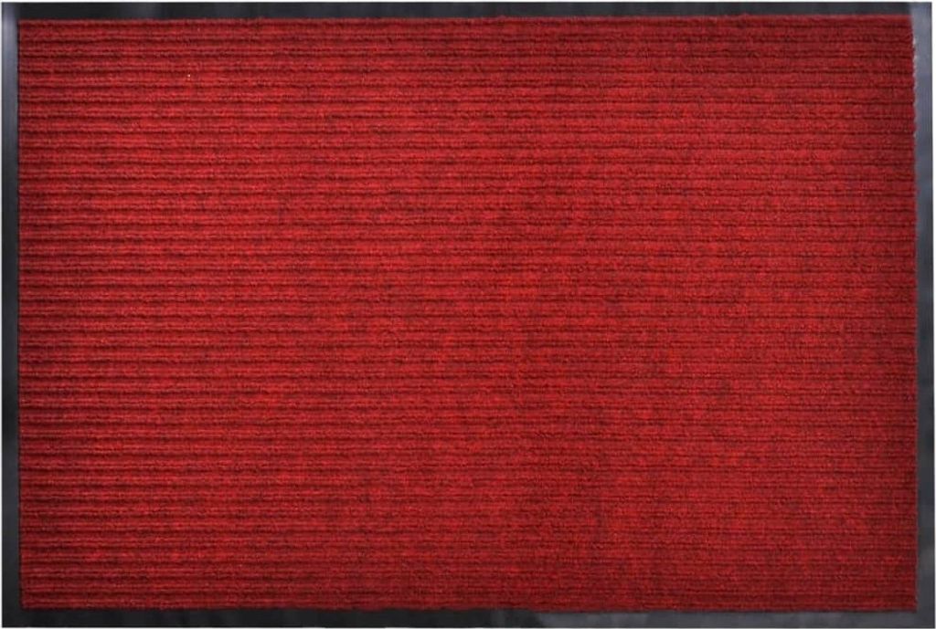 Cloris Designermöbel Rote PVC Türmatte 120 x 180 cm 2024 Neu
