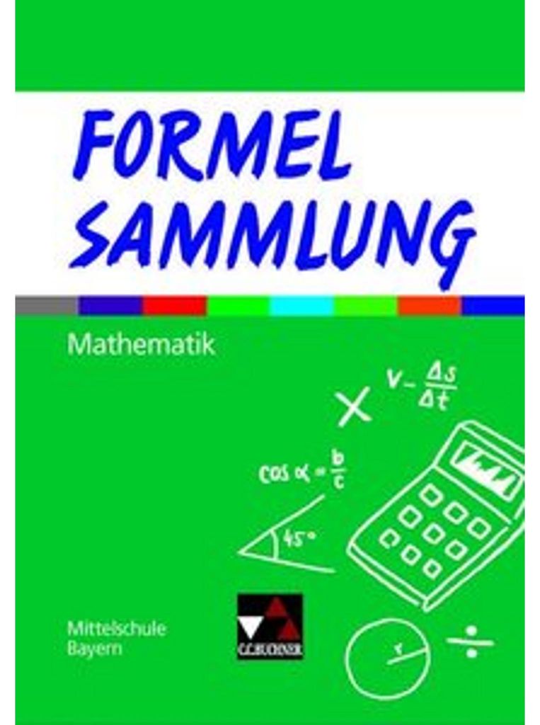 Formel PLUS Formelsammlung Mittelschule Bayern Produktbild 