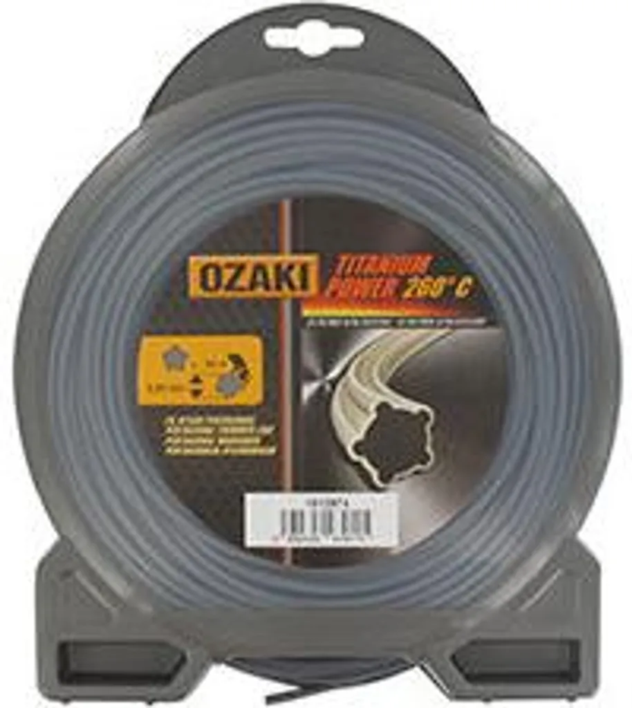 Fil Ozaki Titanium Power 3,5 mm en Copolymère Robuste à Profil Pentagonal