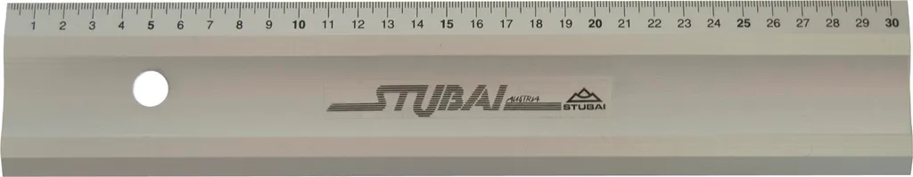 Règle STUBAI 1000 mm en aluminium anodisé : finissez-en avec l'imprécision