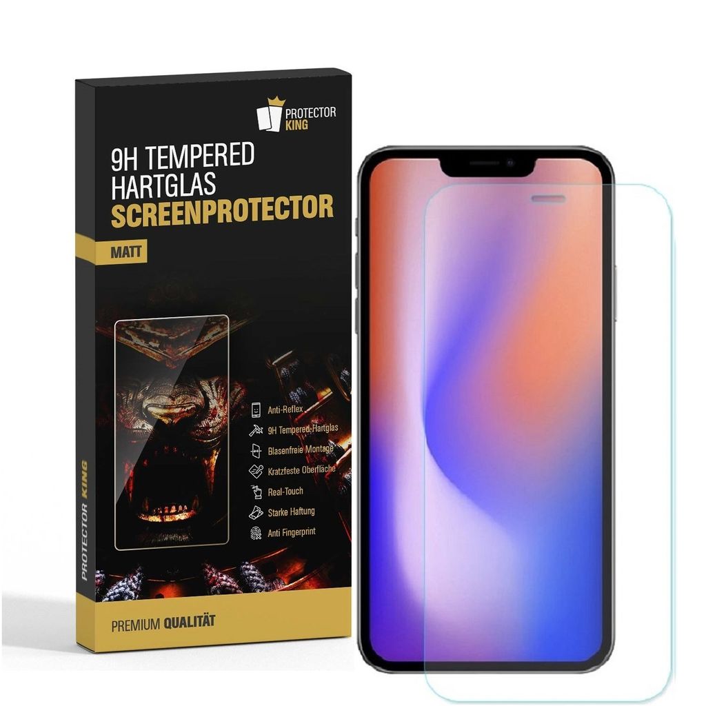 4x 9H Panzerglas für iPhone 17e matt Anti-Reflex entspiegelt Tempered Glass Displayschutz Schutzglas Schutzfolie Screen-Protector