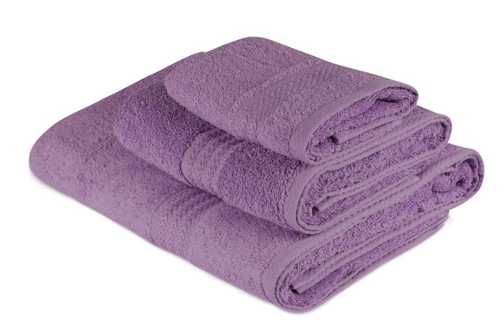 Mijolnir, Hochwertiges Handtuchset (3 Teile), 100% Baumwolle, 500 g/m² | 1 Waschtuch (30 x 50 cm), 1 Handtuch (50 x 90 cm), 1 Badetuch (70 x 140 c...