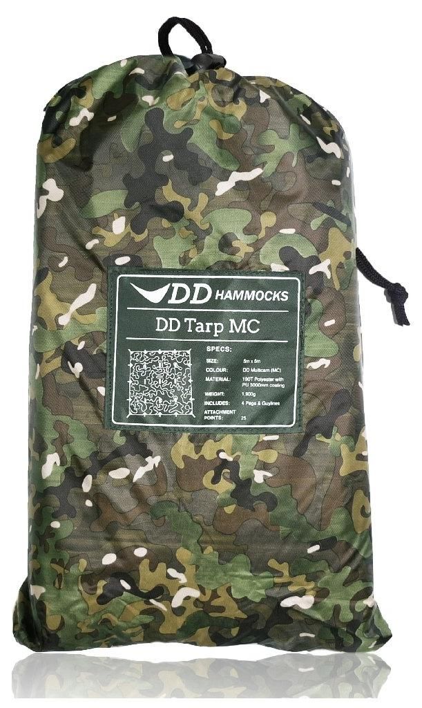 DD Hammocks DD Tarp MC Camo Zeltdach 5 x 5 m Zubehör