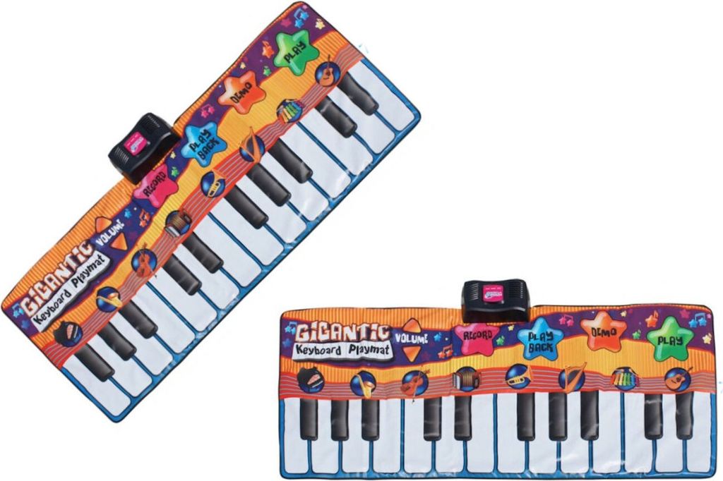Multifunktional Kinder Musikmatte: Luchild Klaviermatte, inkl. 8 Klavier Funktionstasten , durch die Swith-Taste kann magischer Spielzeugwechsel, d...