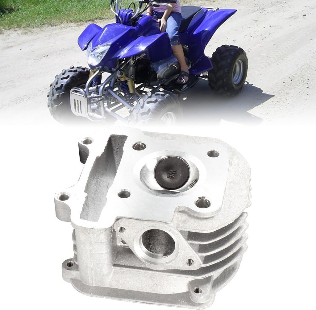 2,3-Zoll-Big-Bore-Zylinderkopfbaugruppe für GY6 125 cc 150 cc 4-Takt-Roller, Moped, ATV mit Motor