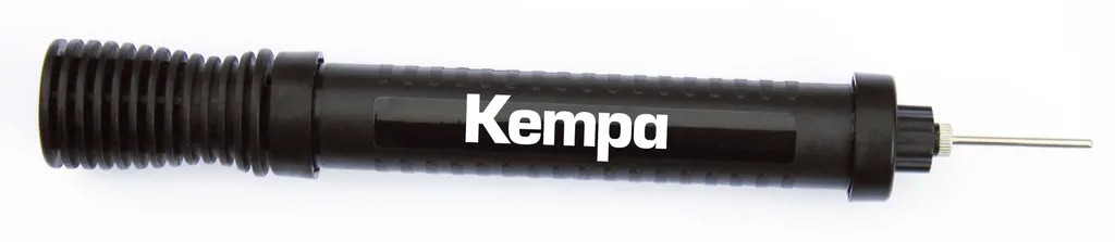 Kempa Pompe à 2 Voies Marine et Jaune Fluo - Gonflage Rapide Ballon