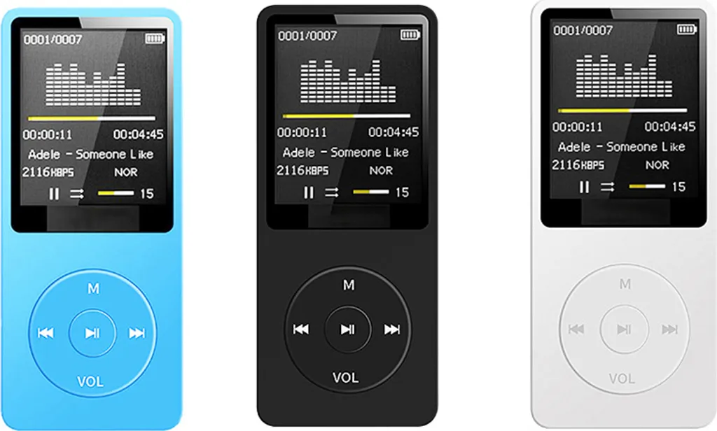 Lettore MP3 Vintage Style Bianco - Emozioni Digitali in 1.8 Pollici
